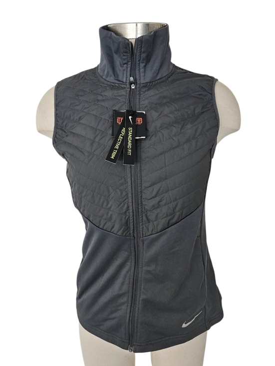 Nike Jackets & Blazers - NWT Nike Women's Dark Gray Quilted Hybrid Vest